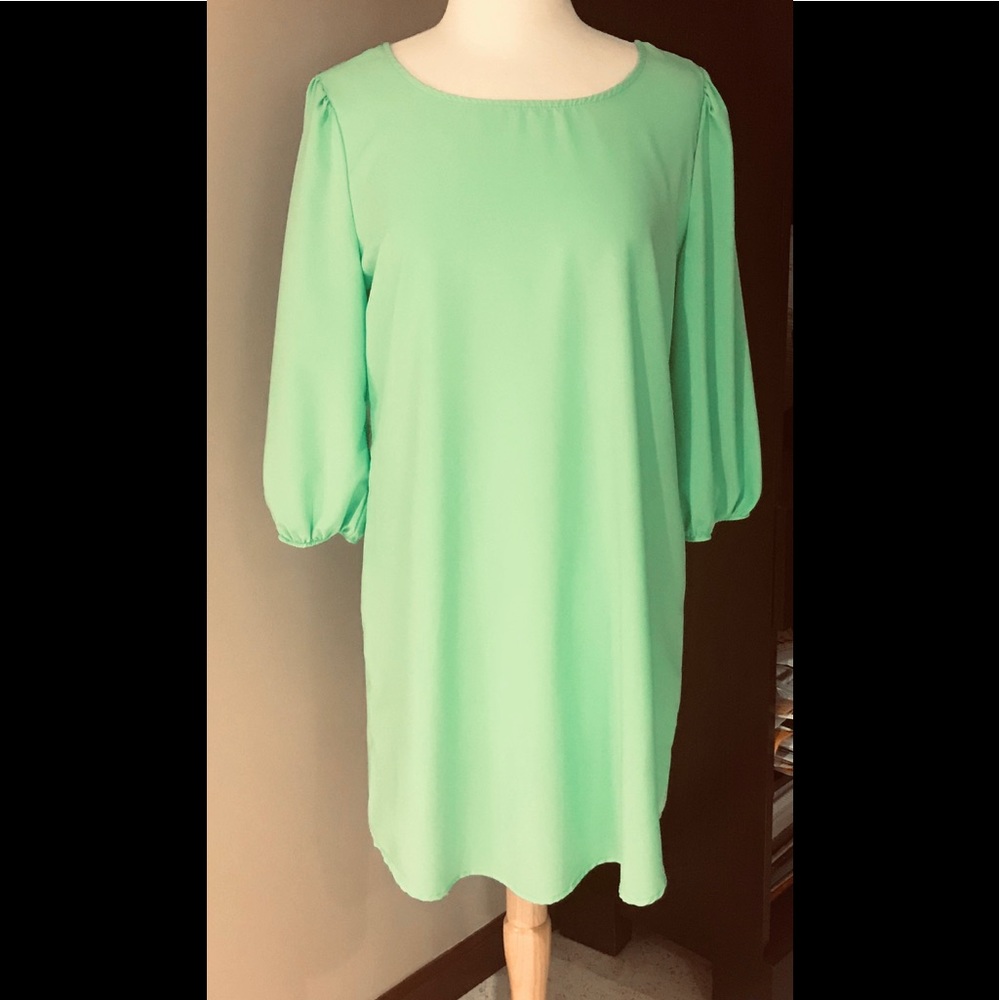 Green Dress.